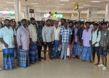 तमिलनाडु के 19 मछुआरे श्रीलंकाई जेल से हुए रिहा सुरक्षित पहुंचे चेन्नई 