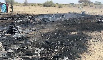 भारतीय वायुसेना का टोही विमान जैसलमेर में हुआ क्रैश