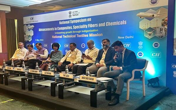 भारत के तकनीकी वस्‍त्र बाजार में 10 प्रतिशत की उल्लेखनीय वृद्धि दर के कारण हैं अपार संभावनाएं : वस्‍त्र सचिव