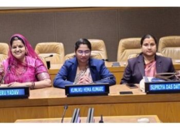 पंचायती राज संस्थाओं की निर्वाचित महिला प्रतिनिधियों ने  न्यूयॉर्क में  “एसडीजी का स्थानीयकरण: भारत में स्थानीय प्रशासन में महिला नेतृत्व” कार्यक्रम में भाग लिया