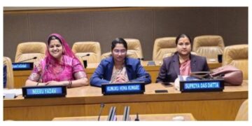 पंचायती राज संस्थाओं की निर्वाचित महिला प्रतिनिधियों ने  न्यूयॉर्क में  “एसडीजी का स्थानीयकरण: भारत में स्थानीय प्रशासन में महिला नेतृत्व” कार्यक्रम में भाग लिया