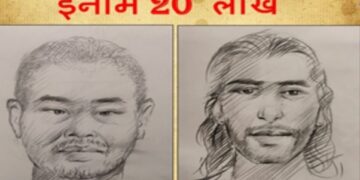 भारतीय सेना ने जारी किए 2 आतंकियों के स्केच, 20 लाख का इनाम घोषित