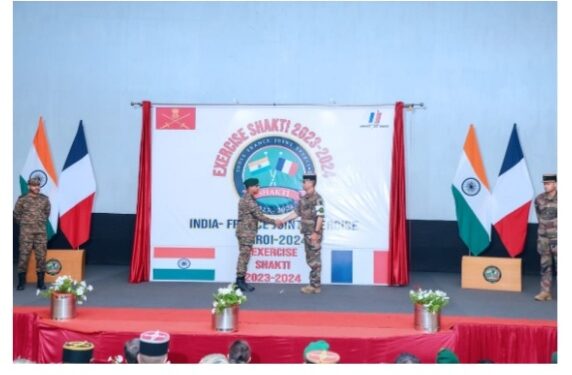 भारत-फ्रांस संयुक्त सैन्य अभ्यास ‘शक्ति’ का मेघालय में शुभारंभ
