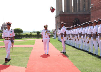 वाइस एडमिरल कृष्णा स्वामीनाथन, एवीएसएम, वीएसएम ने नौसेना उपप्रमुख का संभाला कार्यभार