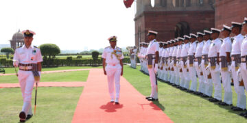 वाइस एडमिरल कृष्णा स्वामीनाथन, एवीएसएम, वीएसएम ने नौसेना उपप्रमुख का संभाला कार्यभार