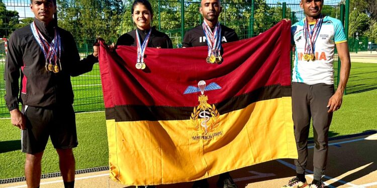 43वें विश्व चिकित्सा एवं स्वास्थ्य खेलों में सशस्त्र बल चिकित्सा सेवा के अधिकारियों ने 19 स्वर्ण सहित रिकॉर्ड 32 पदक जीते, रचा इतिहास