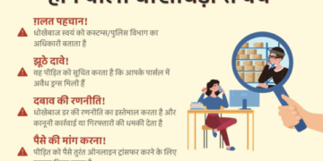 सी.बी.आई.सी. ने भारतीय सीमा शुल्क के नाम पर की जाने वाली धोखाधड़ी के खिलाफ चलाया अभियान