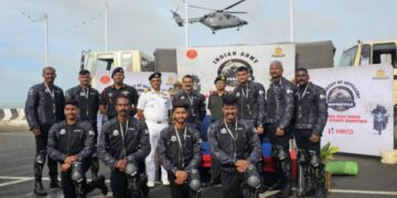 KARGIL VIJAY के 25 वर्ष पूरे होने के उपलक्ष्‍य में ‘’भारतीय सेना का ‘डी5’ मोटर साइकिल अभियान’’ शुरू