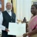 राष्ट्रपति द्रौपदी मुर्मू ने NDA नेता नरेन्द्र मोदी को नई सरकार गठन के लिए किया आमंत्रित, 9 जून को शपथ ग्रहण