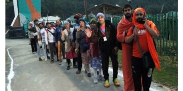 AMARANTH DHAM YATRA : 6619 भक्तों का तीसरा जत्था जम्मू के आधार शिविर से रवाना