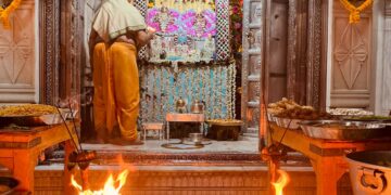 श्री श्री सत्‍यनारायण भगवान मंद‍िर का 141 वां स्‍थापना द‍िवस मनाया गया
