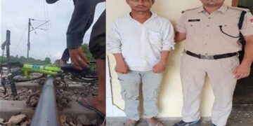 RPF ने खतरनाक रेलवे ट्रैक स्टंट के लिए यूट्यूबर को किया गिरफ्तार
