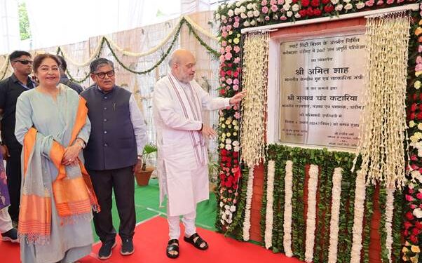 अमित शाह ने चंडीगढ़ के मनीमाजरा में 24×7 जल आपूर्ति परियोजना का किया लोकार्पण
