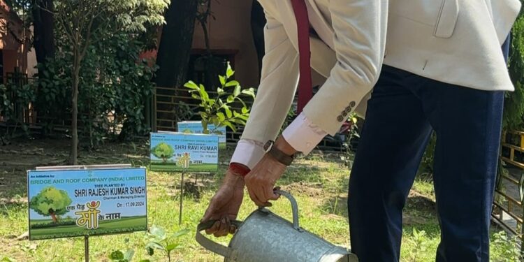 ब्रिज एंड रूफ कंपनी (आई) लिमिटेड ने मनाया स्वच्छता ही सेवा-2024 अभियान