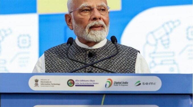 विश्व के हर डिवाइस में हो भारत निर्मित चिप : पीएम मोदी