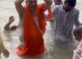 श्री श्री सत्यनारायण भगवान की जलझूलनी शोभायात्रा निकली