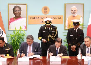 Indian Navy के लिए यूनिकॉर्न मस्तूलों के सह-विकास के लिए भारत और जापान सरकार के साथ बीच कार्यान्वयन ज्ञापन पर किए गए हस्ताक्षर