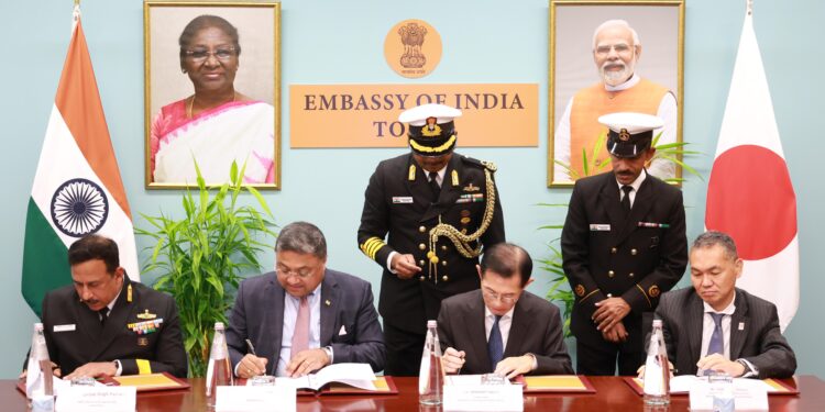 Indian Navy के लिए यूनिकॉर्न मस्तूलों के सह-विकास के लिए भारत और जापान सरकार के साथ बीच कार्यान्वयन ज्ञापन पर किए गए हस्ताक्षर