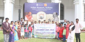 Indian Museum ने वंचित बच्चों के साथ म‍िलकर मनाया बाल द‍िवस
