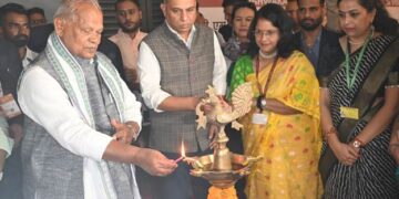 जीतन राम मांझी ने 43वें भारत अंतरराष्ट्रीय व्यापार मेले 2024 में “एमएसएमई मंडप” का किया उद्घाटन