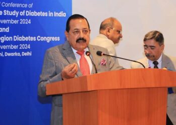 मधुमेह एक राष्ट्रीय मुद्दा है, केवल चिकित्सकों की अकेले जिम्मेदारी नहीं : डॉ. सिंह