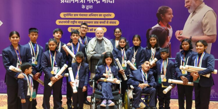 राष्ट्रीय बाल पुरस्कार विजेताओं के साथ पीएम मोदी की बातचीत, पढ़ें पीएम के सवाल बच्‍चों के जवाब
