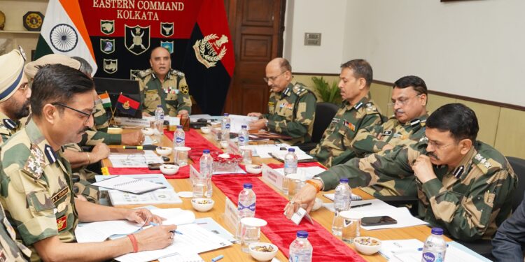भारत-बांग्लादेश सीमा सुरक्षा के लिए कोलकाता में आयोजित हुआ बीएसएफ फील्ड कमांडरों का सम्मेलन