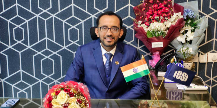 सीएस अनुज सारस्वत ने वर्ष 2025 के लिए ICSI के EIRC में अध्यक्ष का किया पदभार ग्रहण