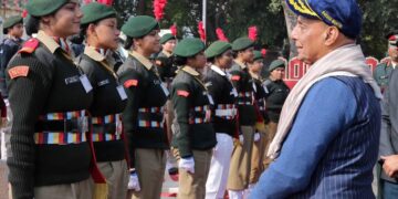 एनसीसी कैडेट भारत के संसाधन हैं, उन्हें विकसित भारत के सपने को साकार करने का प्रयास करना चाहिए :  रक्षा मंत्री
