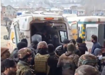 जम्मू-कश्मीर के बांदीपोरा में खाई में गिरा सेना का ट्रक, तीन जवानों की मौत