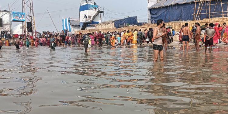 मकर संक्रांति के दौरान 55 लाख से अधिक तीर्थयात्री पहुंचे गंगासागर
