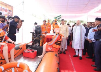 आपदा के दौरान जब NDRF के जवान आते हैं, तो लोगों को भरोसा हो जाता है कि अब वे सुरक्षित हैं : अम‍ित शाह