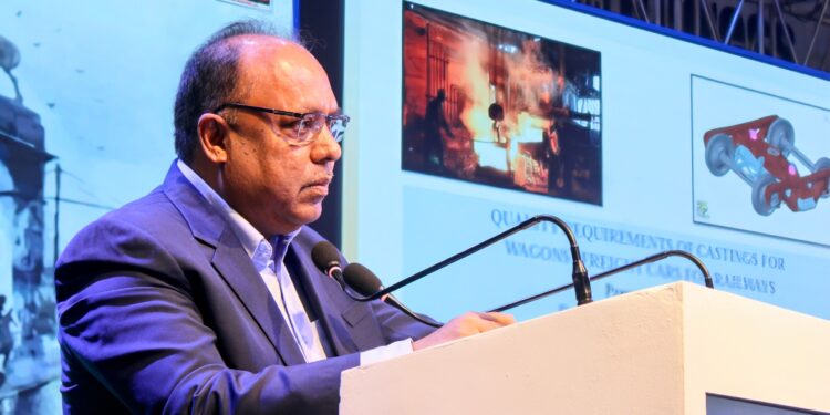 बीसीएल सीएमडी एमडी असद आलम ने भारतीय फाउंड्री कांग्रेस में वैगन स्टॉक के लिए कास्टिंग की गुणवत्ता के महत्व पर डाला प्रकाश