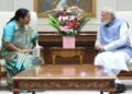 दिल्ली की मुख्यमंत्री रेखा गुप्‍ता ने प्रधानमंत्री नरेंद्र मोदी से की मुलाकात