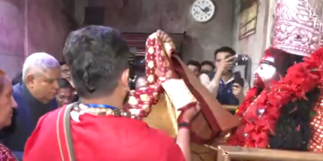 मां तारा के दर्शन कर फलीभूत हूं, मां तारा के यहां आकर नत्मस्तक हूं और ऊर्जा से कार्य करने का संकल्प लिया है : उपराष्ट्रपति जगदीप धनखड़