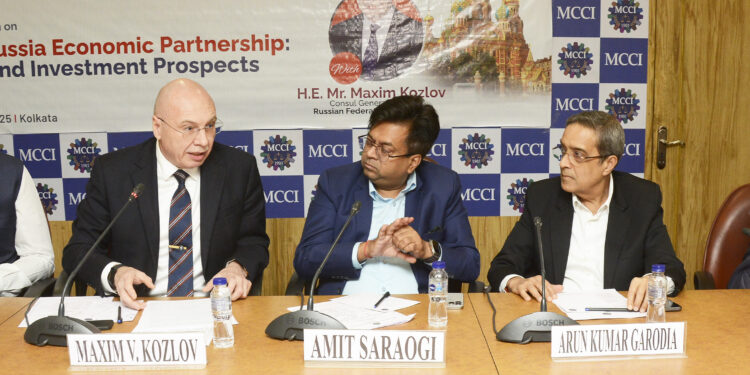 MCCI : गत 5 वर्षों में भारत-रूस व्यापार की मात्रा बढ़ी 5 गुना : कोलकाता में रूसी संघ के महावाणिज्यदूत