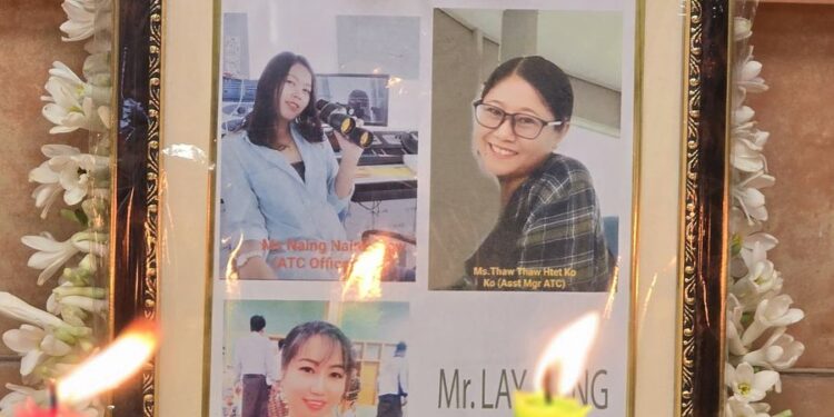 कोलकाता के एयर ट्रैफिक कंट्रोलर्स ने म्यांमार के शहीद एटीसीओ को दी श्रद्धांजलि