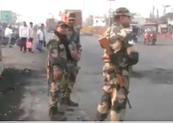 मुर्शिदाबाद जिले के जंगीपुर के सुती और समसेरगंज इलाकों में स्थिति अब नियंत्रण में है : पुलिस अधिकारी