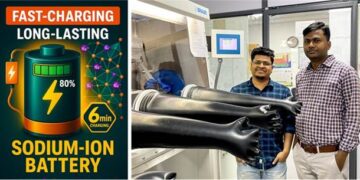अब मात्र छह म‍िनट में चार्ज होगी 80 प्रत‍िशत बैटरी, भारतीय वैज्ञानिकों ने तेजी से चार्ज और लंबे समय तक चलने वाली सोडियम-आयन बैटरी की डिजाइन