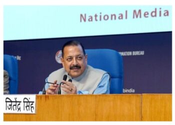 भारत के पहले मानव अंतरिक्ष मिशन “गगनयान” कार्यक्रम ने अपने अंतिम चरण में किया प्रवेश  : डॉ. जितेंद्र सिंह