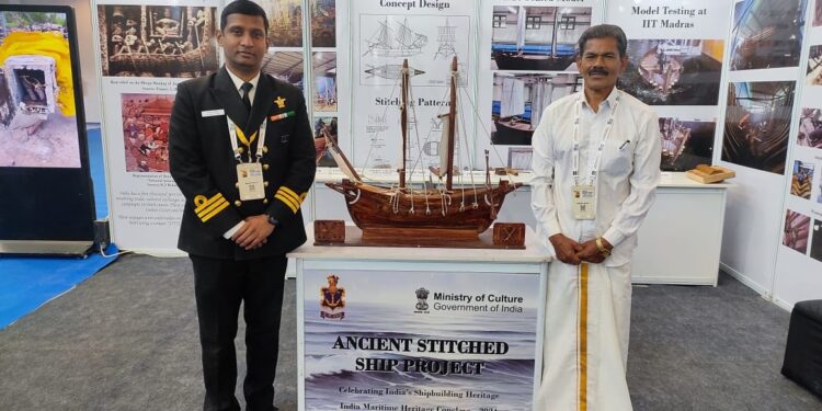 भारतीय नौसेना पारंपरिक रूप से जोड़ कर बनाए गए ‘प्राचीन पोतों को नौसैनिक अड्डों पर करेगी शामिल