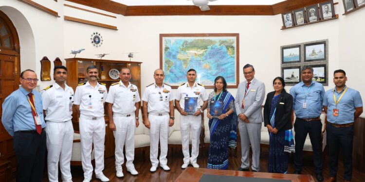 भारतीय नौसेना ने एनएमडीए परियोजना के कार्यान्वयन के लिए मेसर्स बीईएल के साथ किया अनुबंध