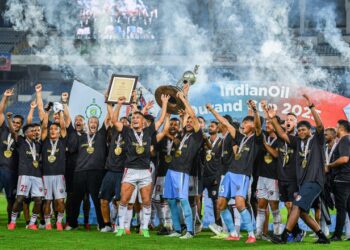 NorthEast United FC ने Diamond Harbour FC को 6-1 से हराकर लगातार दूसरी बार जीती डूरंड कप ट्रॉफी