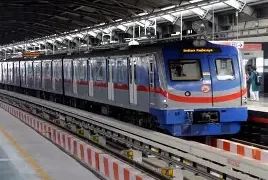 KOLKATA METRO सोमवार से दक्षिणेश्वर-शहीद खुदीराम मार्ग पर 284 ट्रेनों का करेगी संचालन