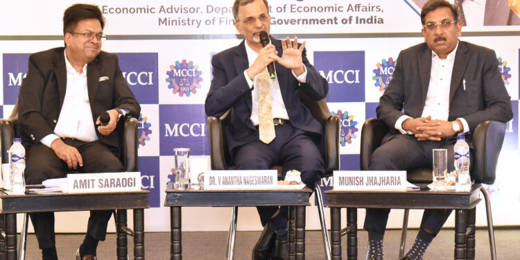 निजी क्षेत्र को चीन पर अत्यधिक निर्भरता कम करने के लिए अपनी आपूर्ति श्रृंखला में विविधता लाने की आवश्यकता : डॉ. वी. अनंत नागेश्वरन, मुख्य आर्थिक सलाहकार भारत सरकार