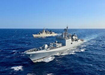 भारतीय नौसेना और ग्रीस की हेलेनिक नौसेना के बीच पहला द्विपक्षीय समुद्री अभ्यास भूमध्य सागर में हुआ संपन्न