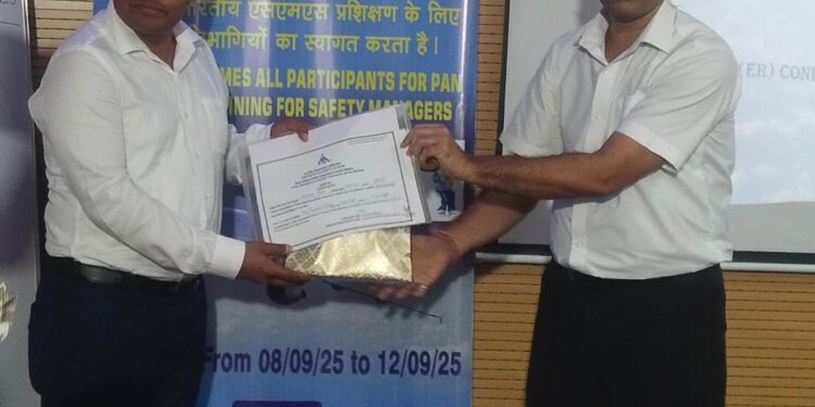 कोलकाता में अखिल भारतीय एसएमएस प्रशिक्षण कार्यक्रम का हुआ समापन समारोह