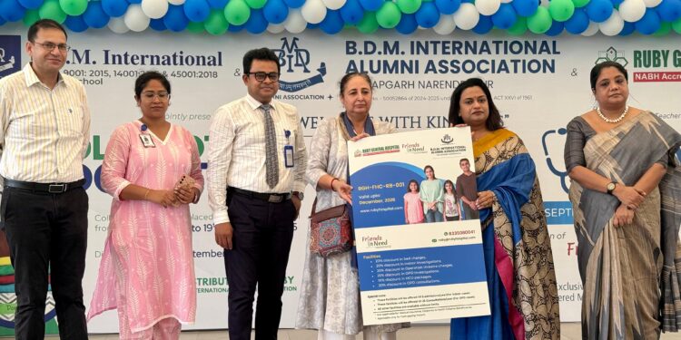 बी.डी.एम ने रूबी जनरल हॉस्पिटल के साथ मिलकर “Wellness with Kindness” नामक विशेष कार्यक्रम का किया आयोजन
