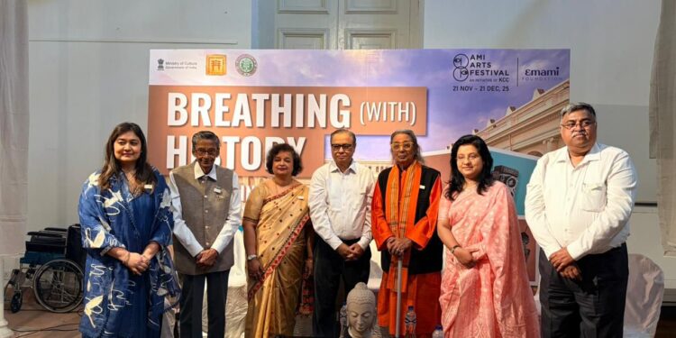 कोलकाता सेंटर फ़ॉर क्रिएटिविटी ने भारतीय संग्रहालय में 6वें AMI आर्ट्स फ़ेस्टिवल का किया उद्घाटन