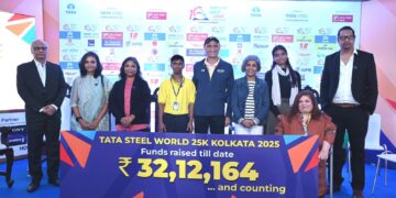 टाटा स्टील वर्ल्ड 25K कोलकाता में कॉर्पोरेट्स, लोगों, रनर्स और 40 NGO’s ने मिलकर INR 32.12 लाख किए जमा